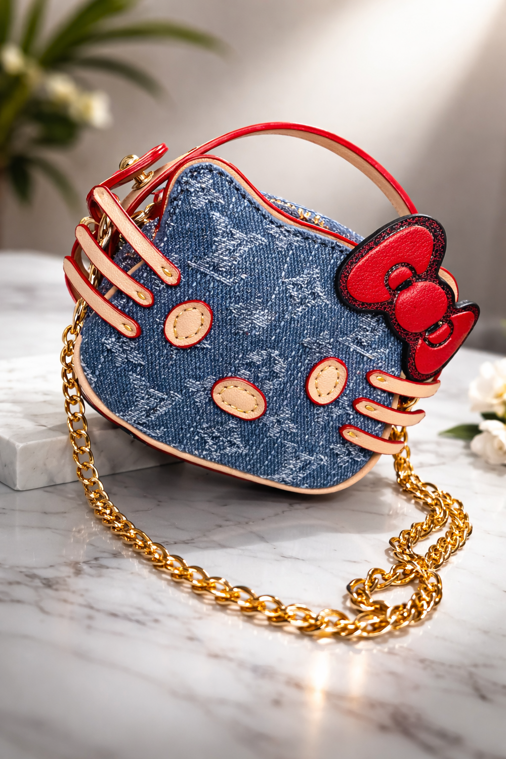 LV Jean Mini Hello kitten Purse